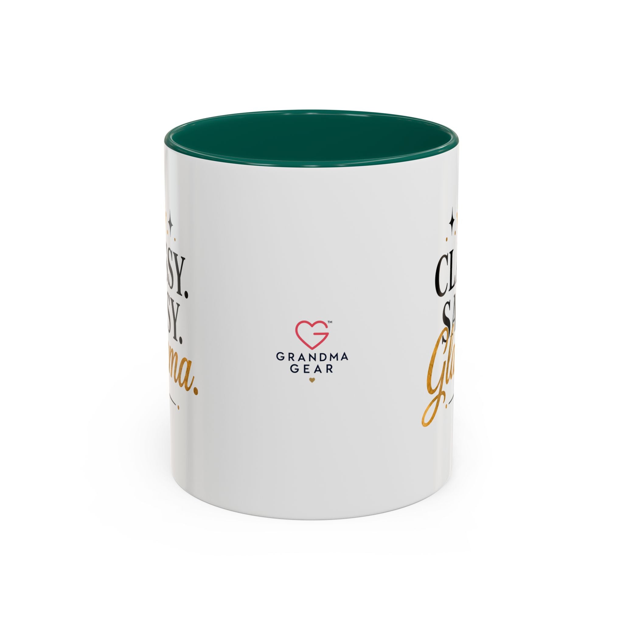 Classy Sassy Glamma Coffee Mug — 11oz/15oz Color Accent Mug