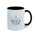 Grandma's Beach Club Script Mug | Color Accent Coffee Mug (11oz, 15oz)