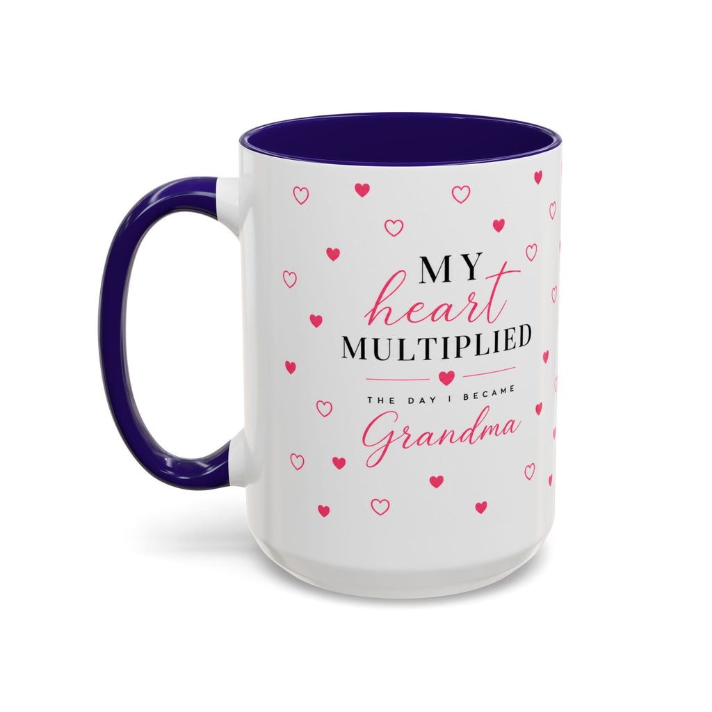 My Heart Multiplied Grandma Mug | 11oz or 15oz Ceramic
