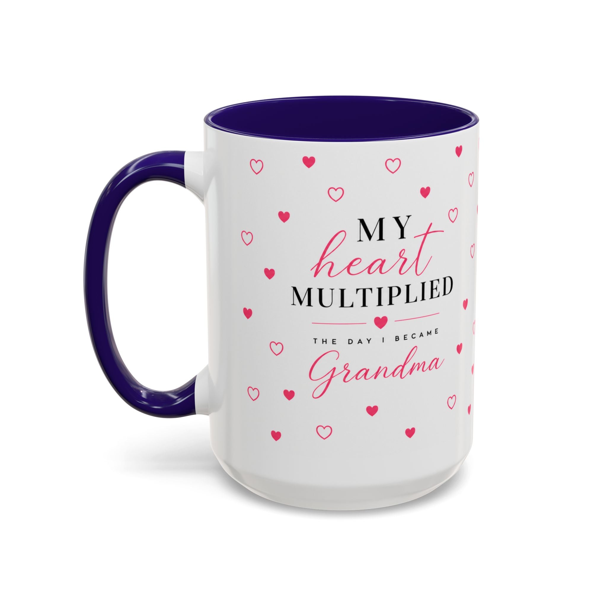My Heart Multiplied Grandma Mug | 11oz or 15oz Ceramic
