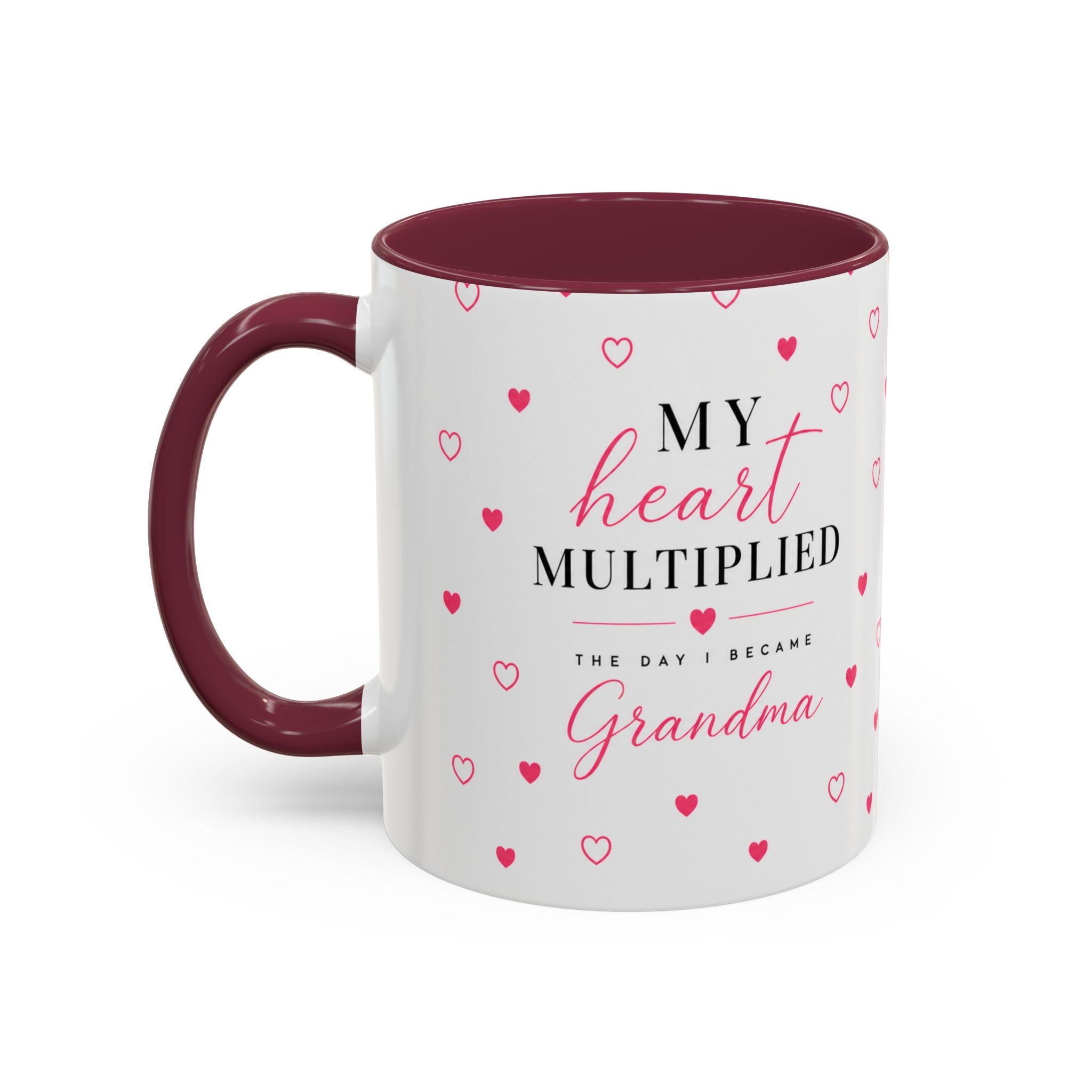 My Heart Multiplied Grandma Mug | 11oz or 15oz Ceramic