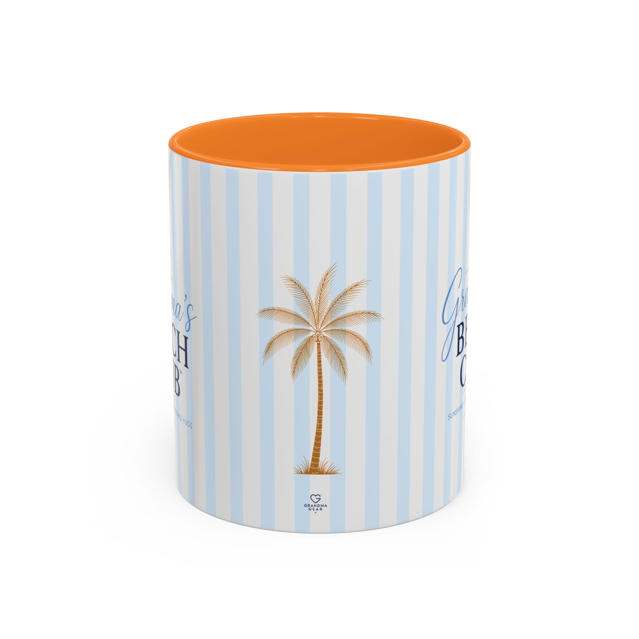 Grandma's Beach Club Script Mug | Color Accent Coffee Mug (11oz, 15oz)