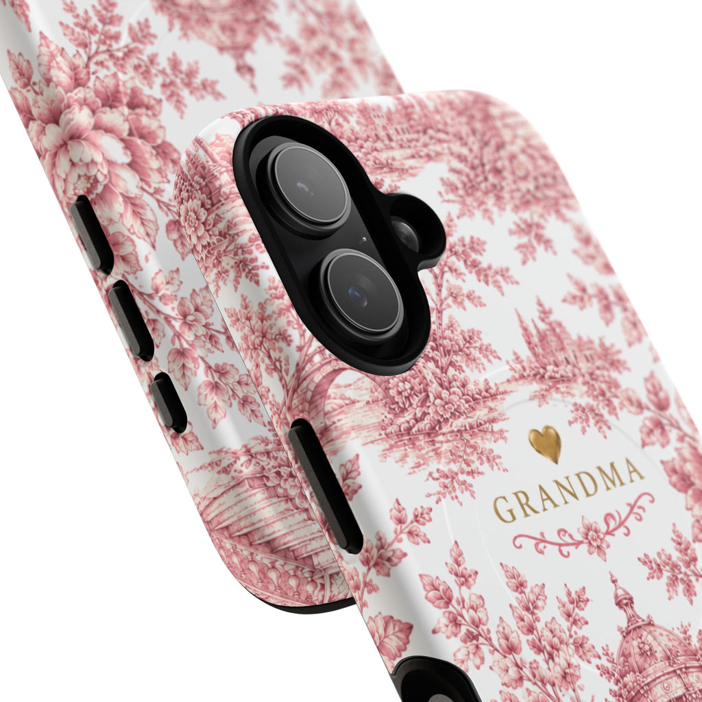 Grandma Floral Phone Case — Tough Magnetic Protective Case
