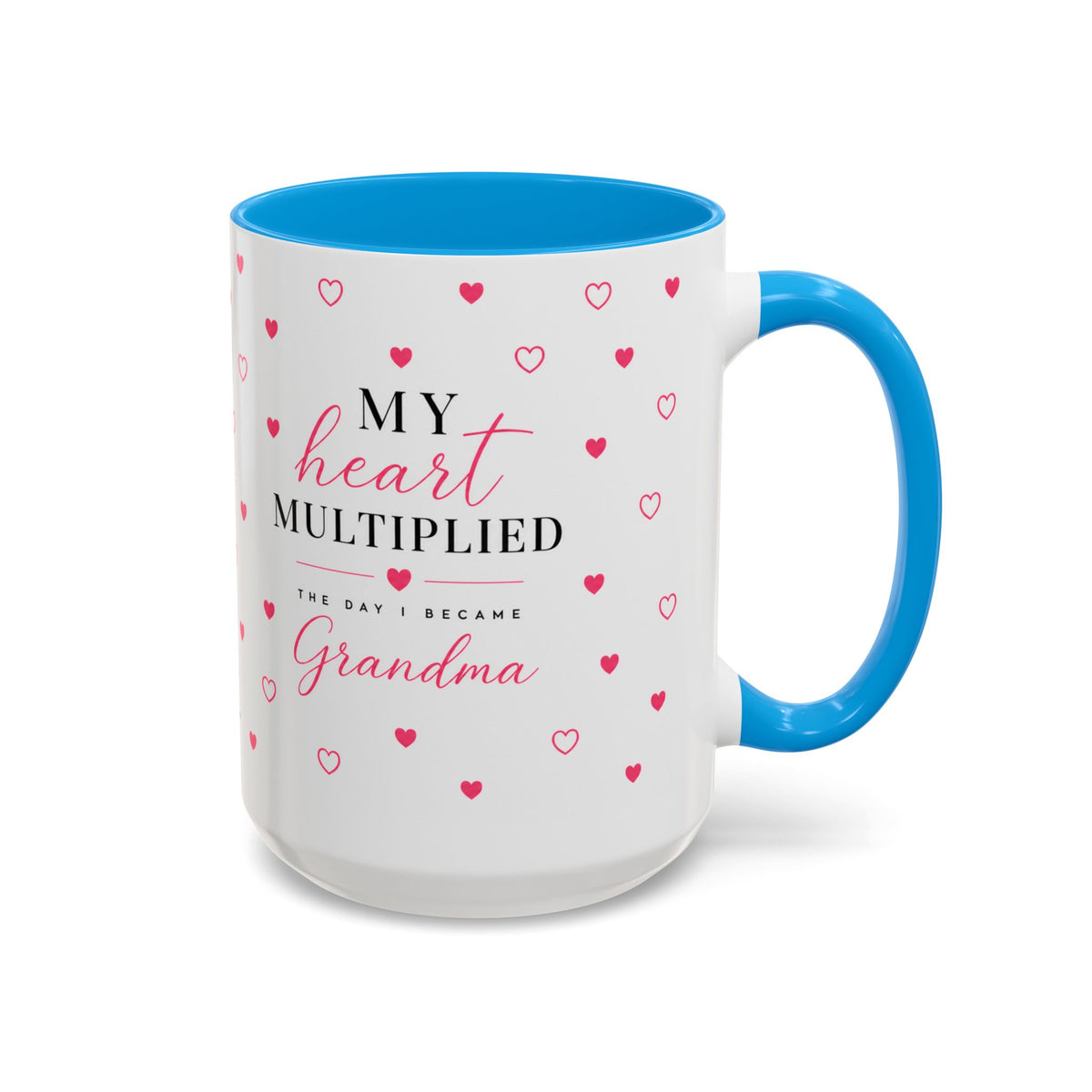 My Heart Multiplied Grandma Mug | 11oz or 15oz Ceramic