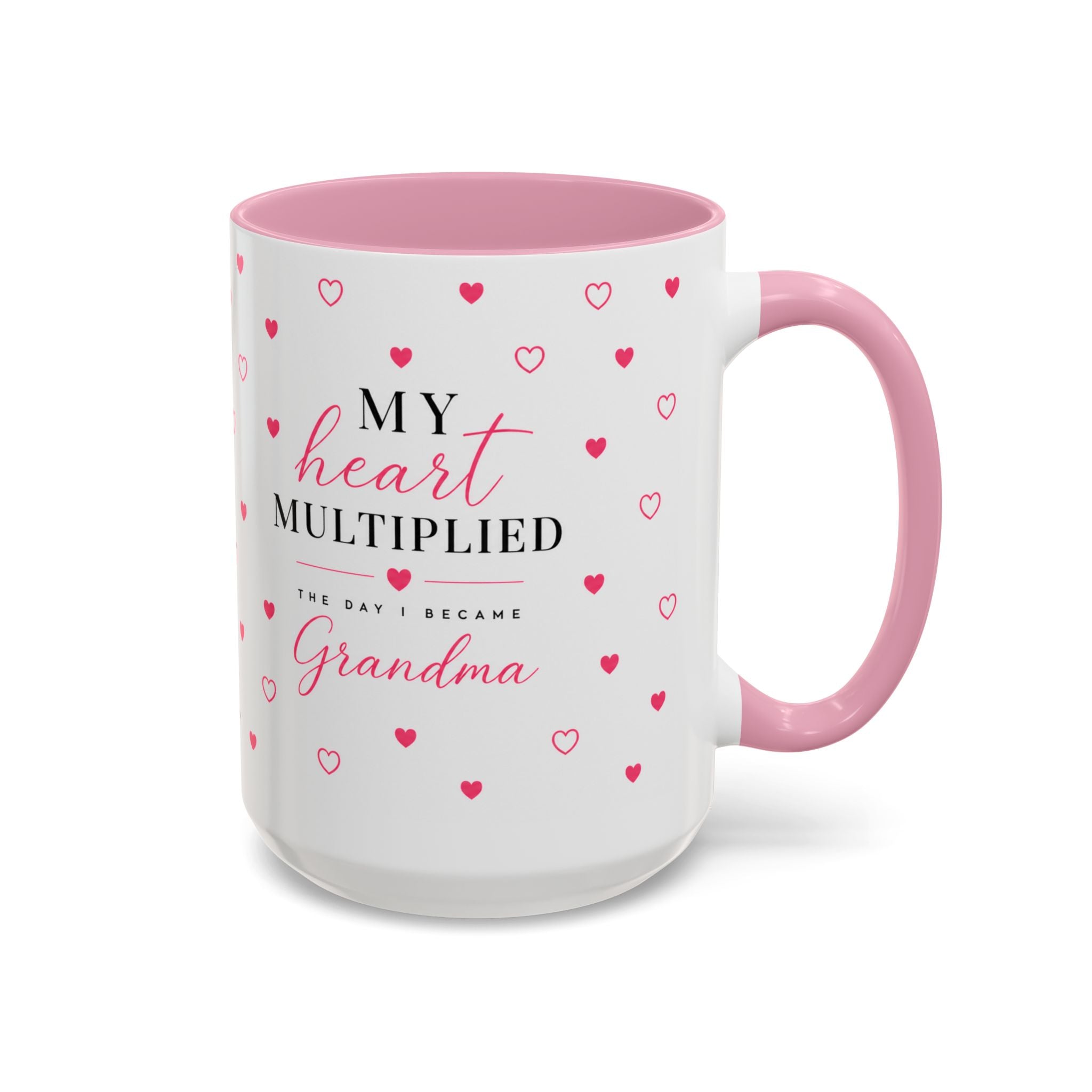 My Heart Multiplied Grandma Mug | 11oz or 15oz Ceramic