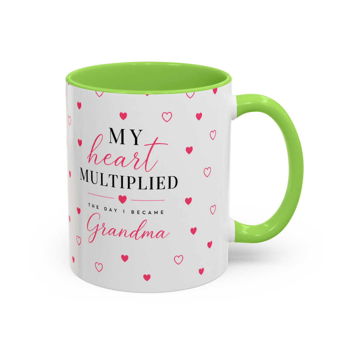 My Heart Multiplied Grandma Mug | 11oz or 15oz Ceramic