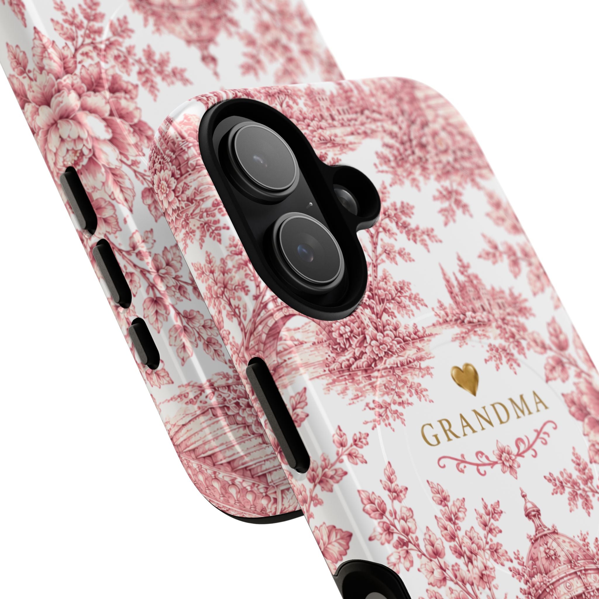 Grandma Floral Phone Case — Tough Magnetic Protective Case