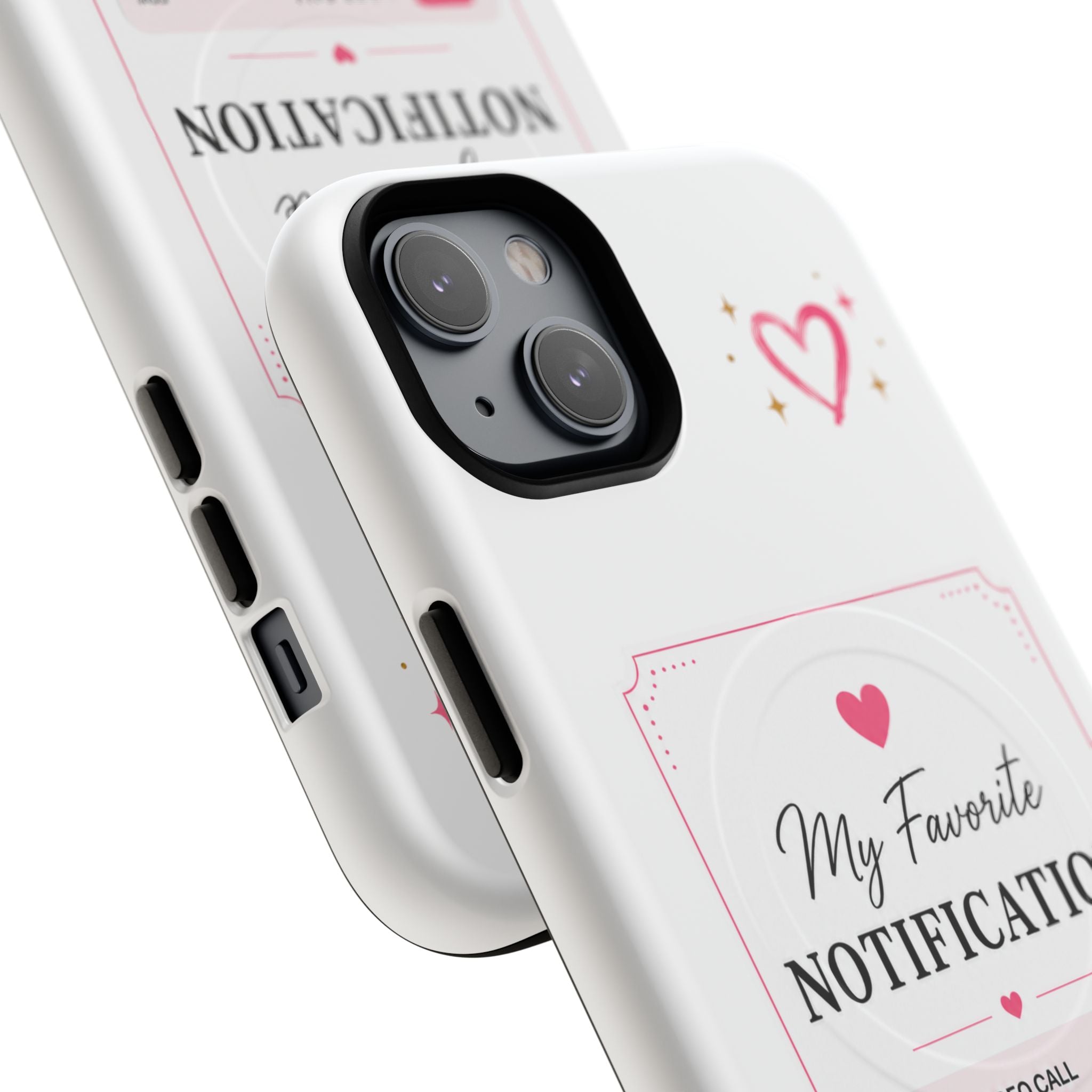 My Favorite Notification phone case | Cute heart video call design