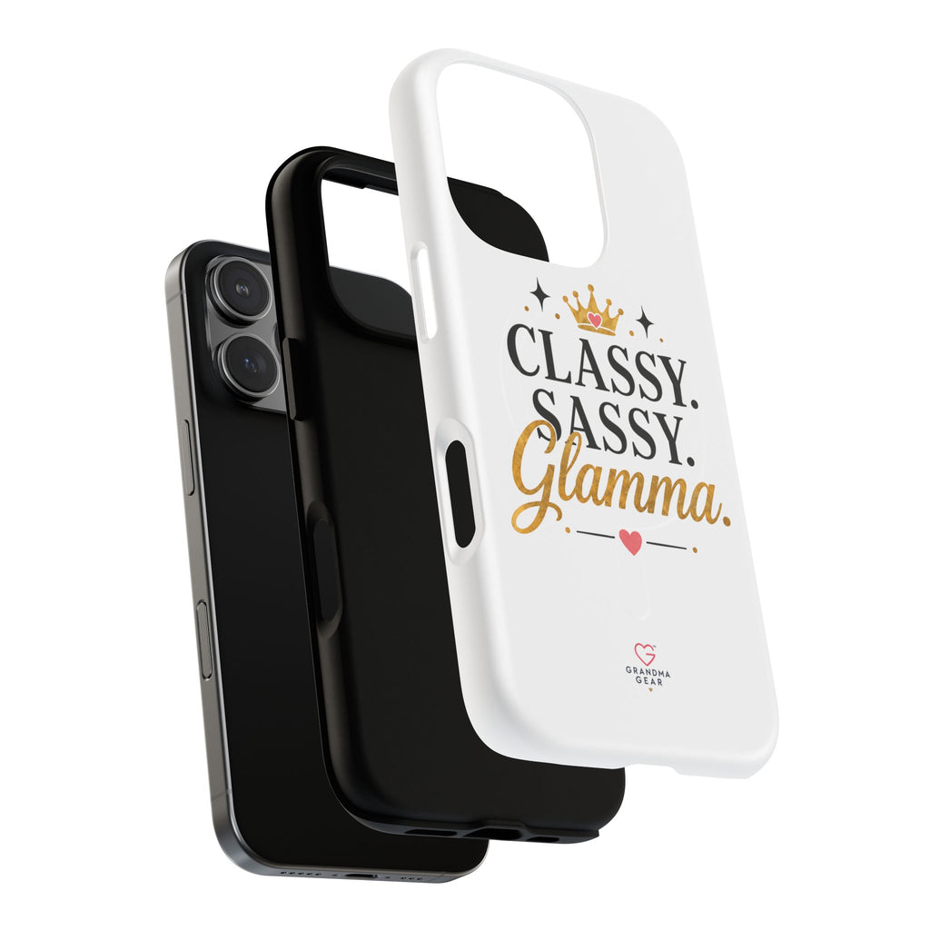 Phone Case — “Classy. Sassy. Glamma.” Magnetic Tough Protective Cover
