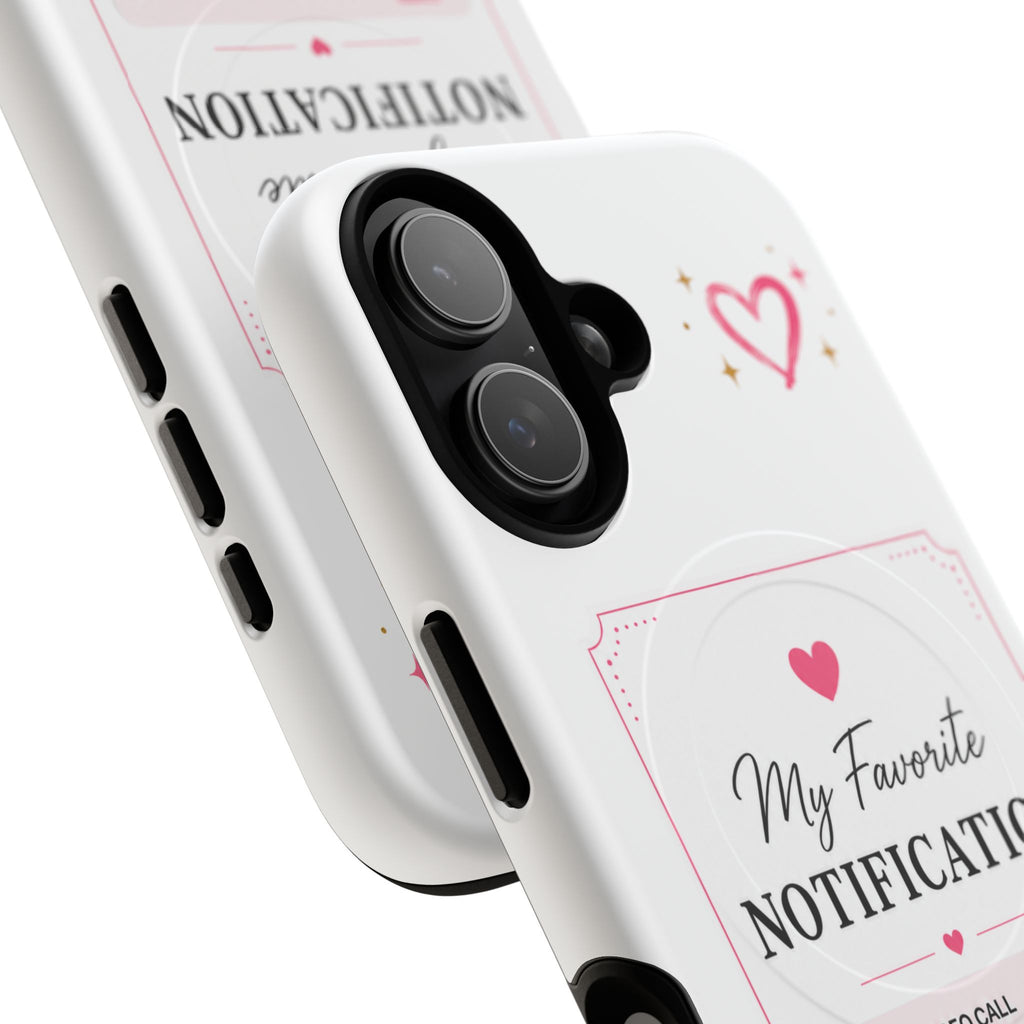 My Favorite Notification phone case | Cute heart video call design
