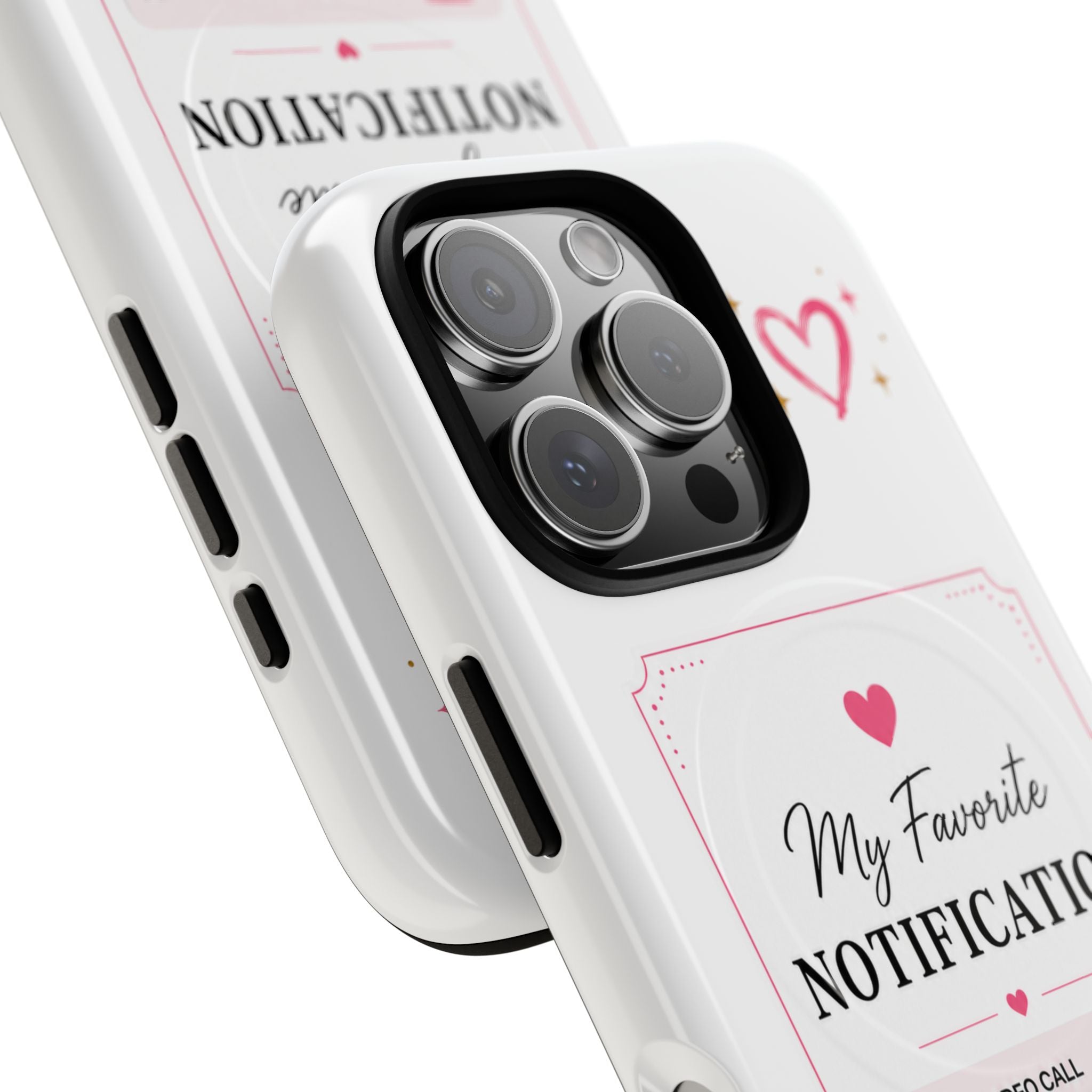 My Favorite Notification phone case | Cute heart video call design