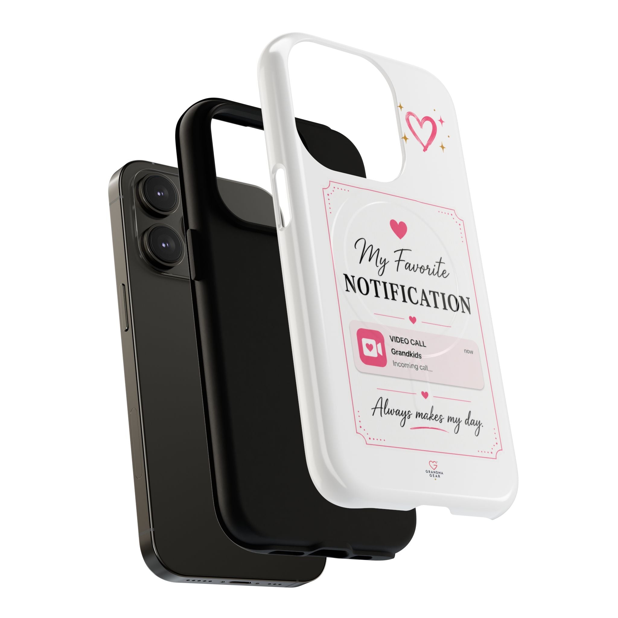 My Favorite Notification phone case | Cute heart video call design