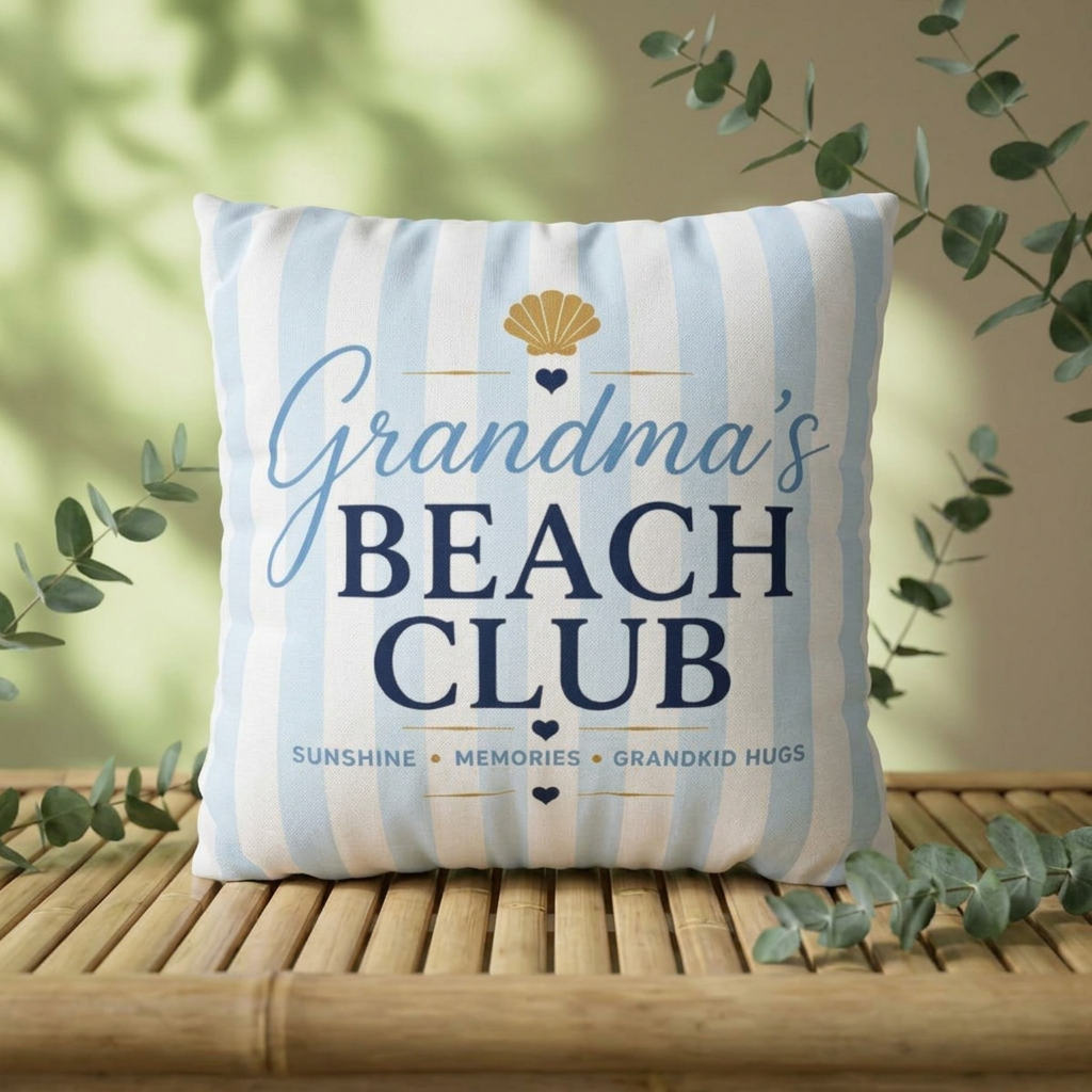 Spun Polyester Square Pillowcase
