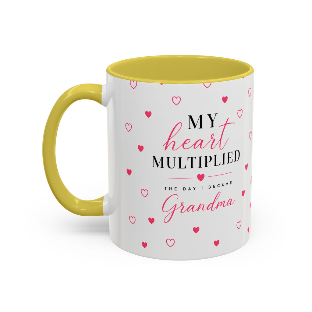 My Heart Multiplied Grandma Mug | 11oz or 15oz Ceramic