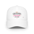 Grandma Looks Good On Me Cap | Embroidered White Baseball Hat