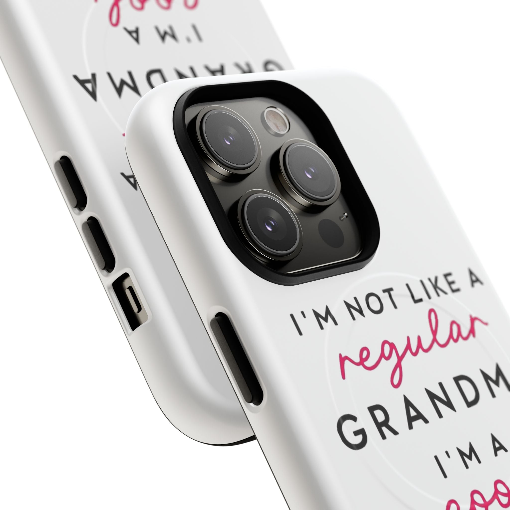 Cool Grandma Phone Case — "I'm Not Like a Regular Grandma, I'm a Cool Grandma" Tough Magnetic Case