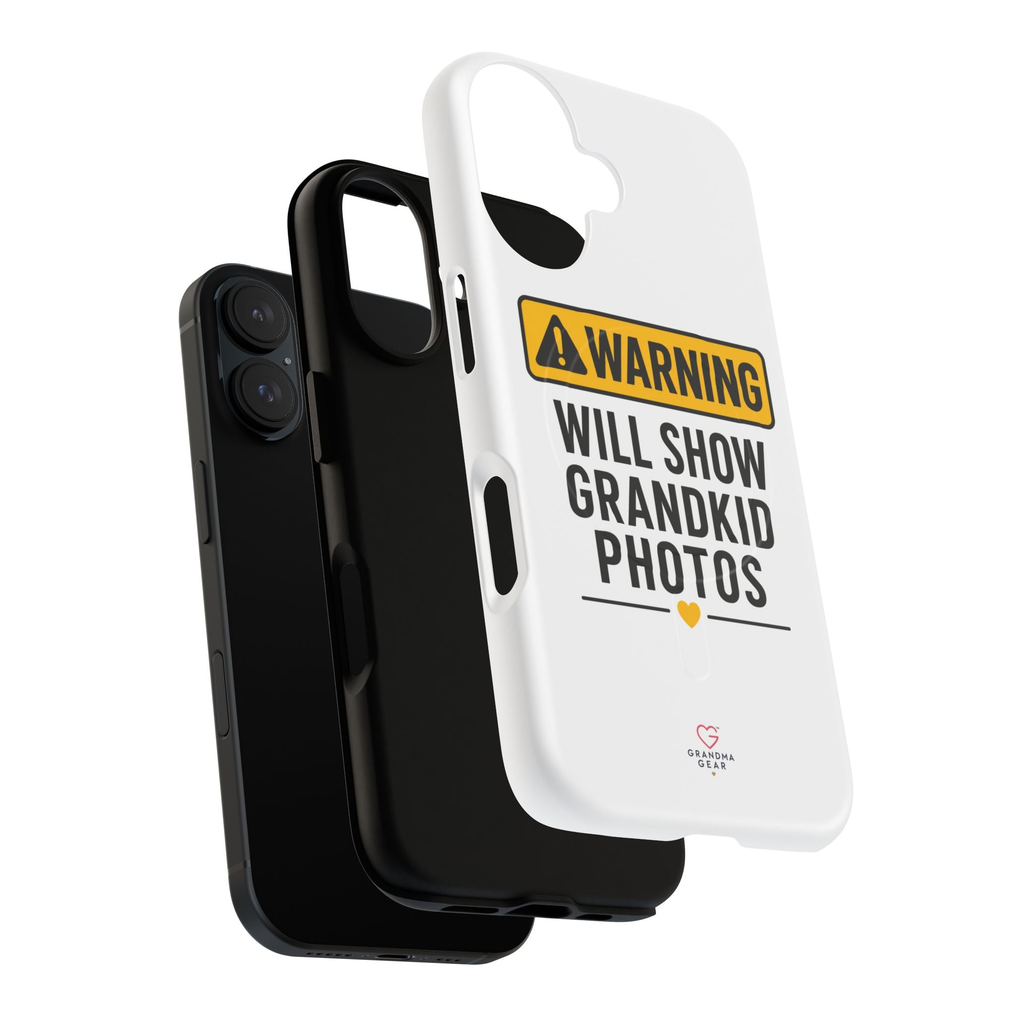 Phone Case — "Warning: Will Show Grandkid Photos" Tough Magnetic Case