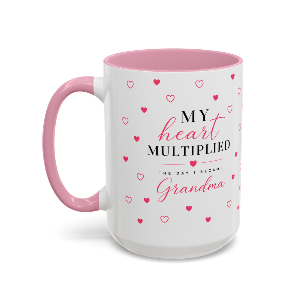 My Heart Multiplied Grandma Mug | 11oz or 15oz Ceramic