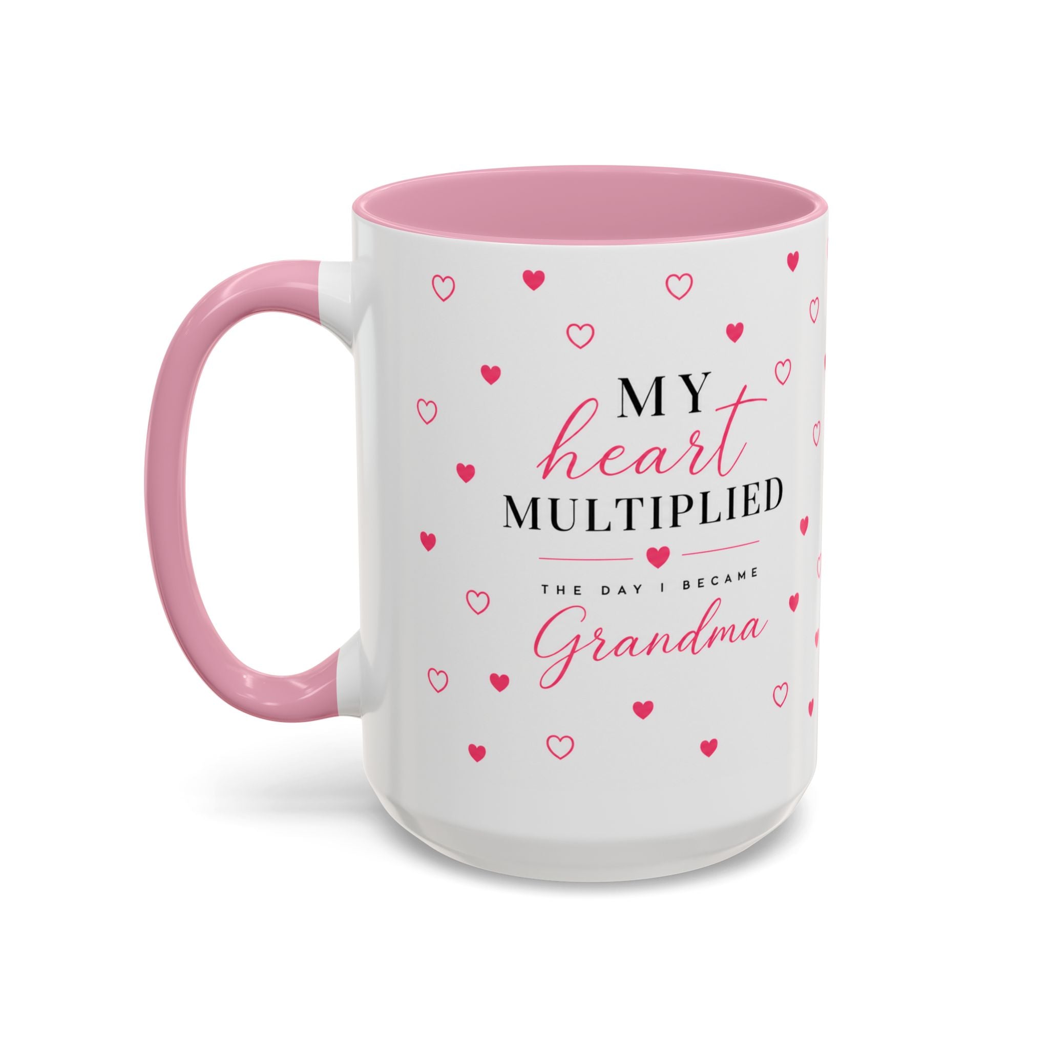 My Heart Multiplied Grandma Mug | 11oz or 15oz Ceramic