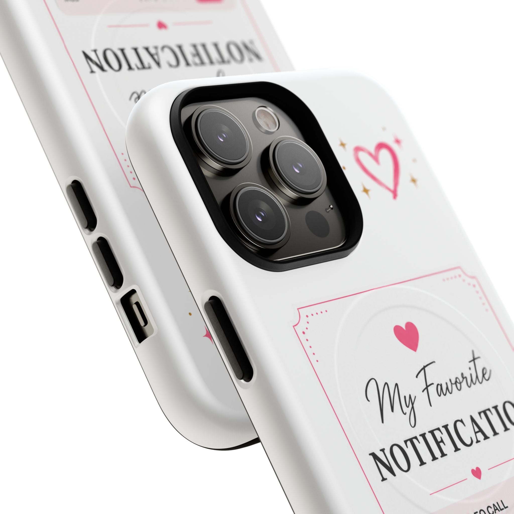 My Favorite Notification phone case | Cute heart video call design