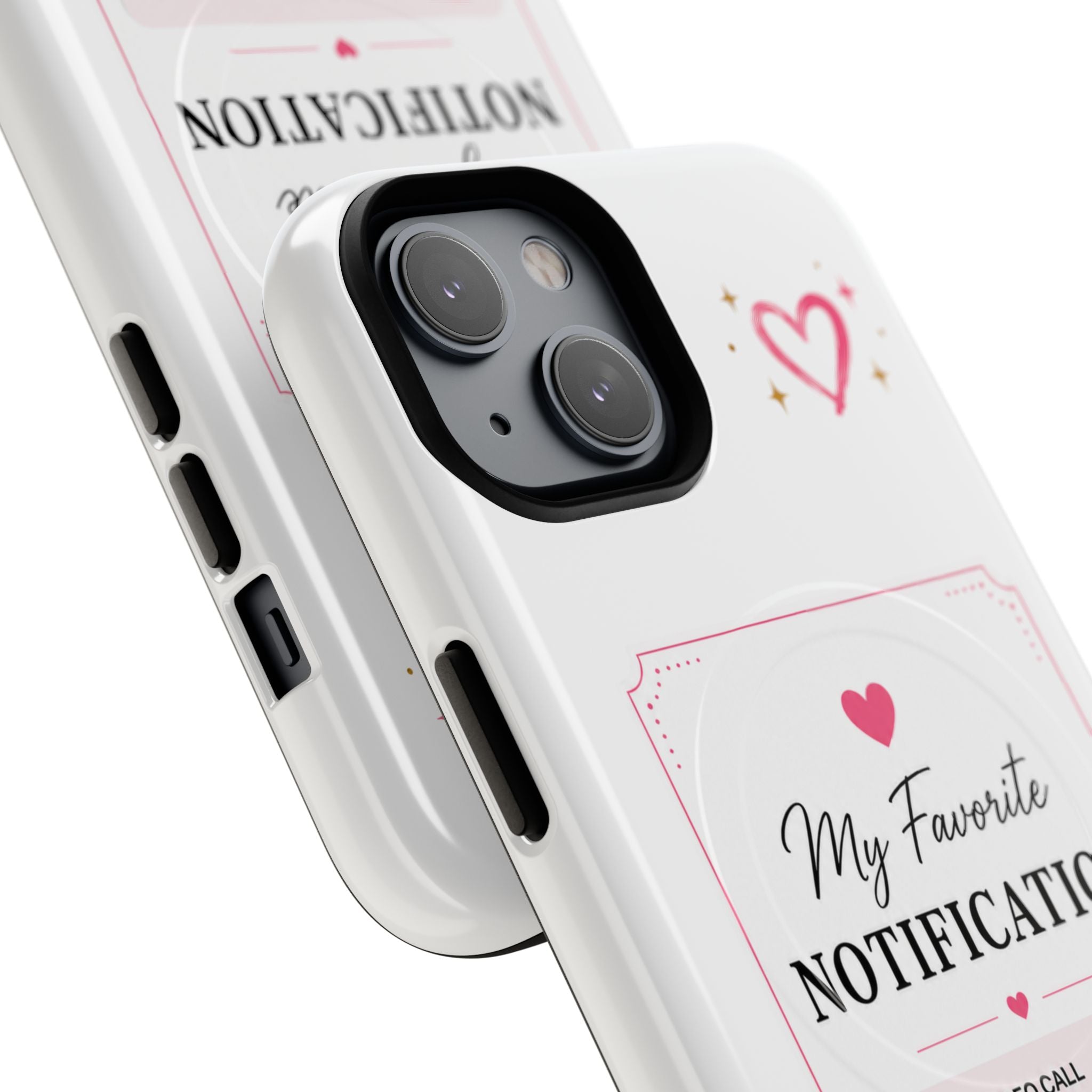 My Favorite Notification phone case | Cute heart video call design