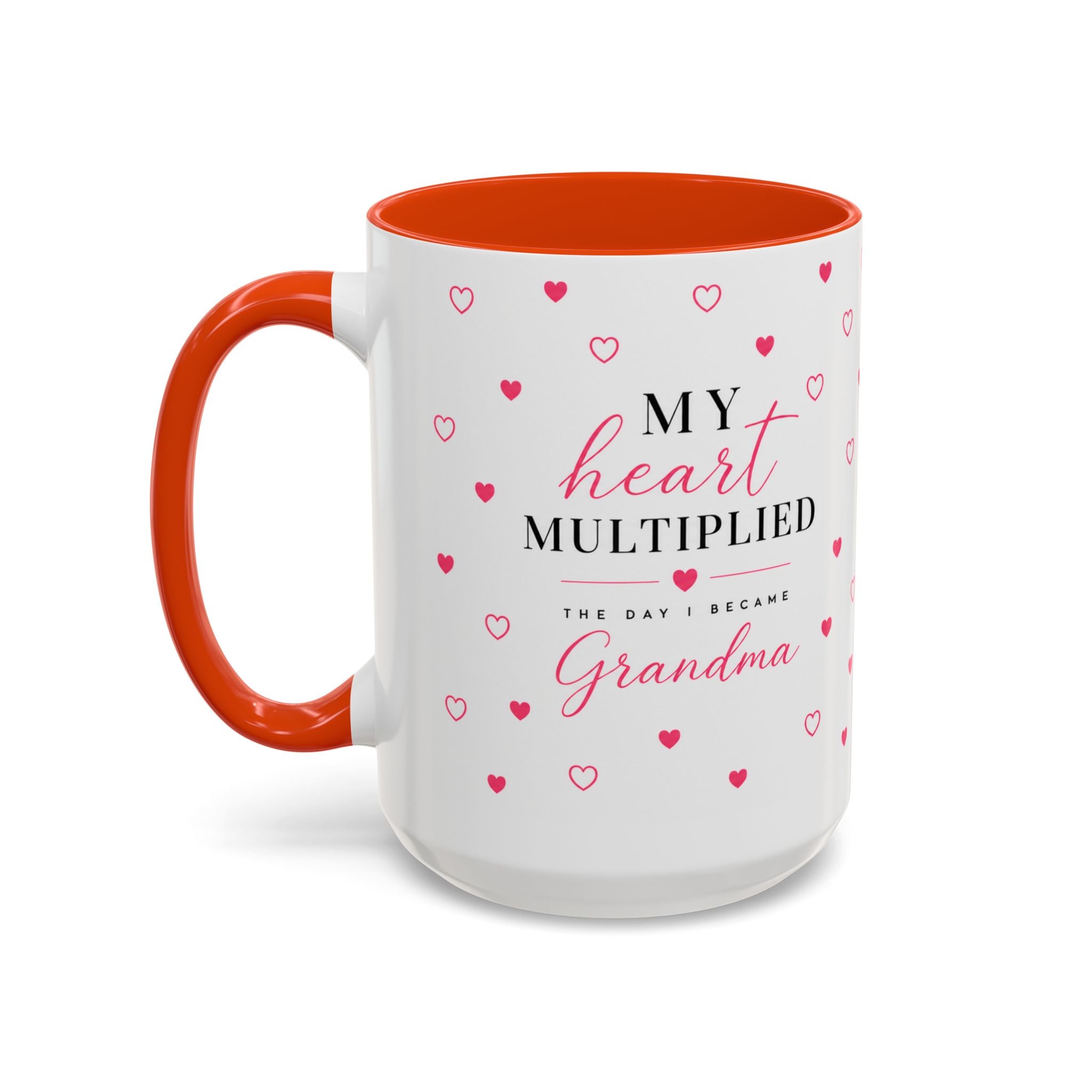My Heart Multiplied Grandma Mug | 11oz or 15oz Ceramic