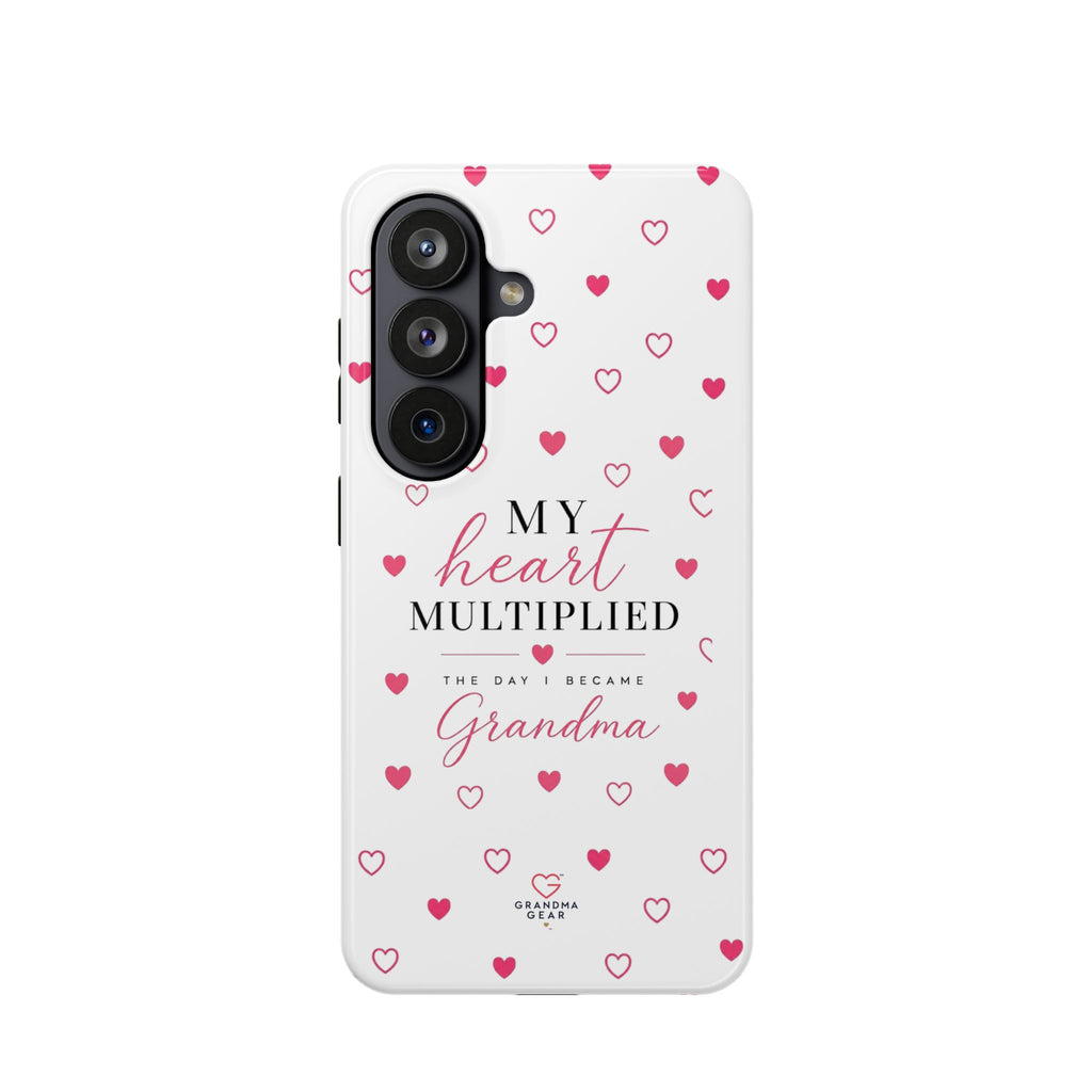 Grandma Phone Case — "My Heart Multiplied" Magnetic Impact‑Resistant Case