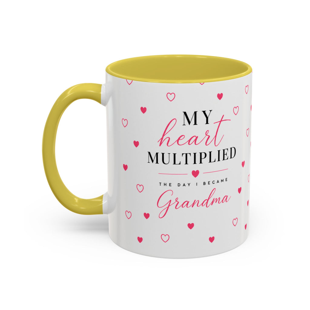 My Heart Multiplied Grandma Mug | 11oz or 15oz Ceramic