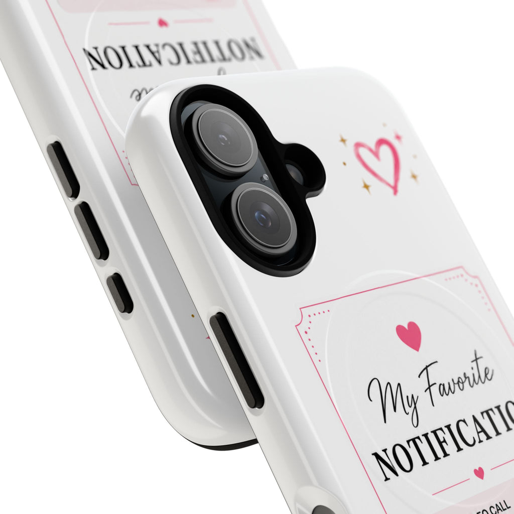 My Favorite Notification phone case | Cute heart video call design