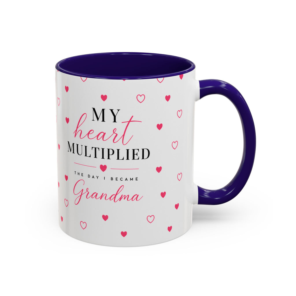 My Heart Multiplied Grandma Mug | 11oz or 15oz Ceramic