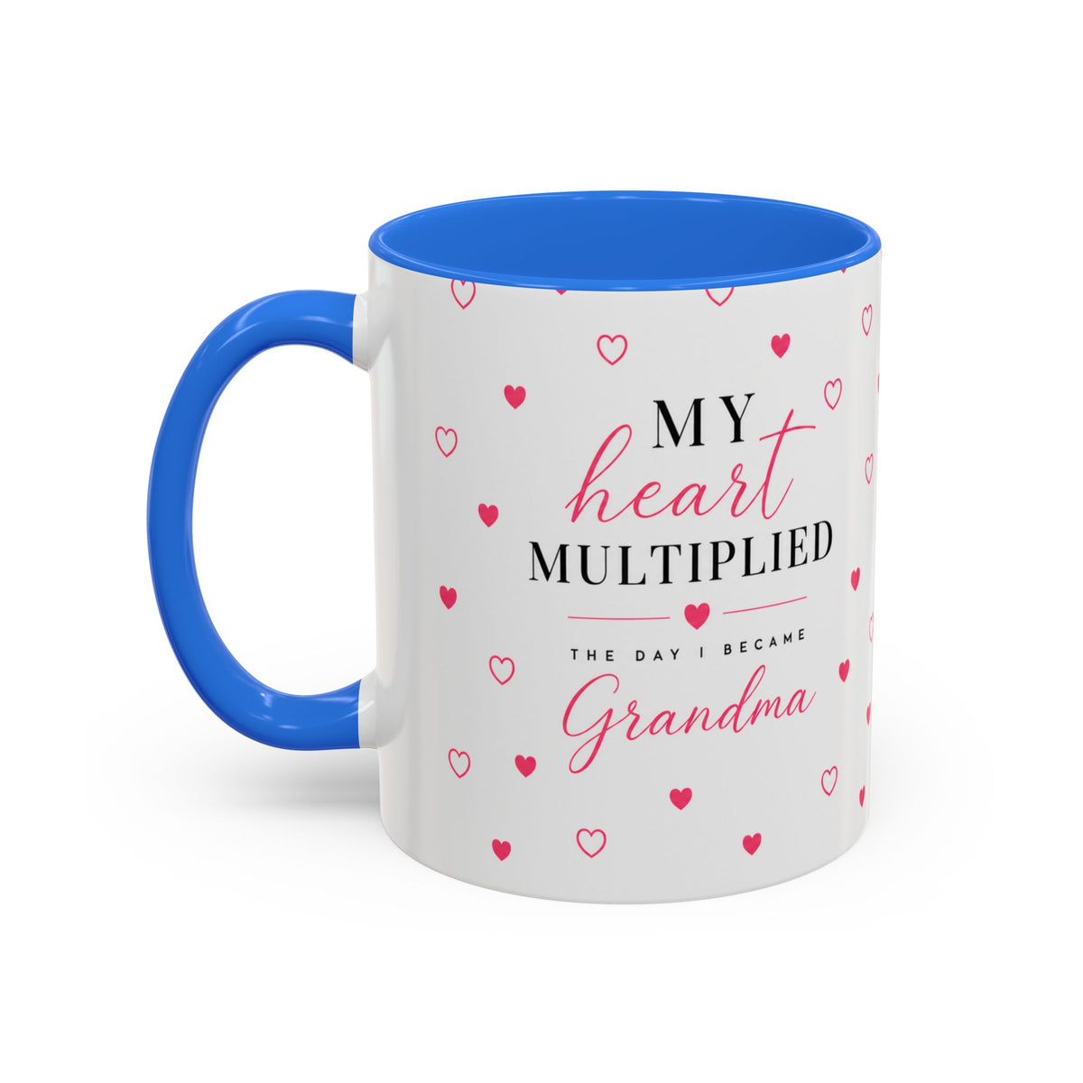 My Heart Multiplied Grandma Mug | 11oz or 15oz Ceramic