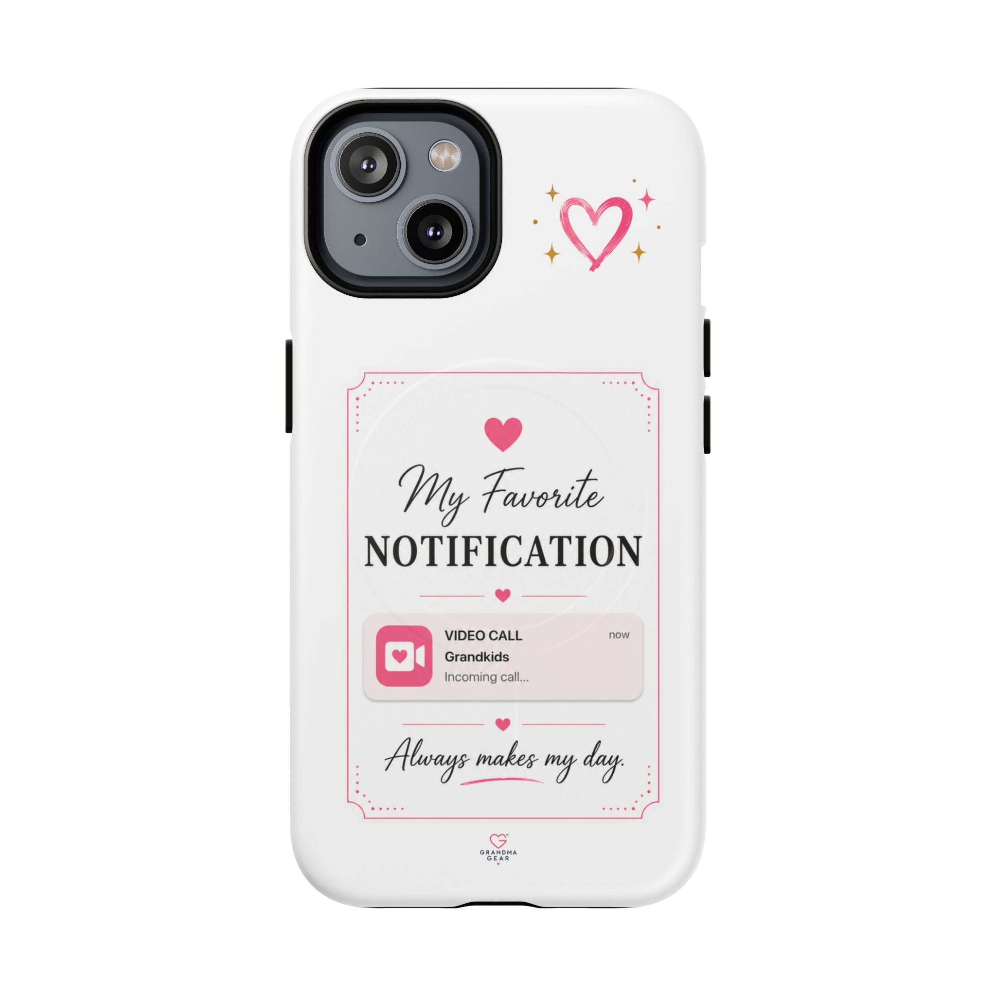 My Favorite Notification phone case | Cute heart video call design