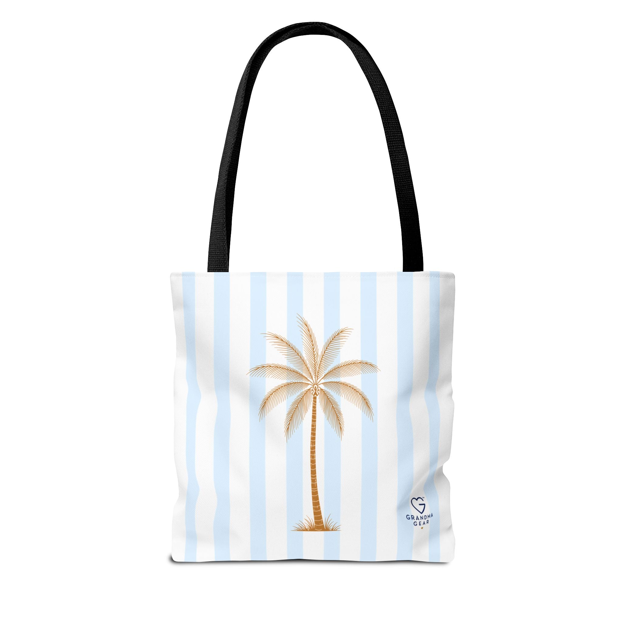 Grandma's Beach Club Tote Bag | Seashell Striped Summer