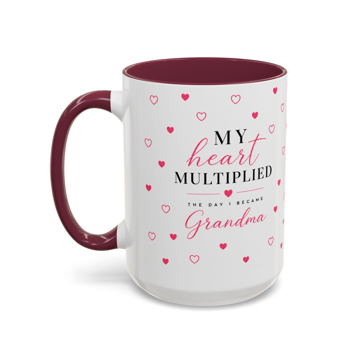 My Heart Multiplied Grandma Mug | 11oz or 15oz Ceramic