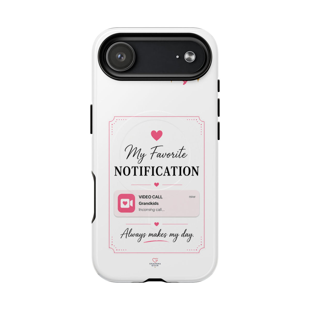 My Favorite Notification phone case | Cute heart video call design