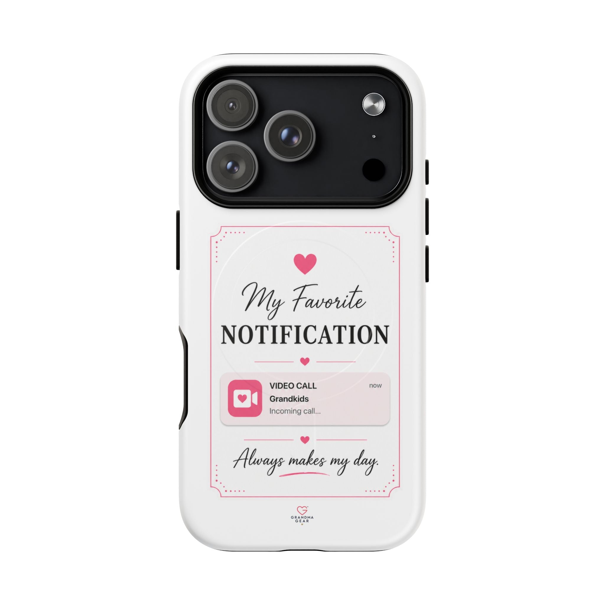 My Favorite Notification phone case | Cute heart video call design