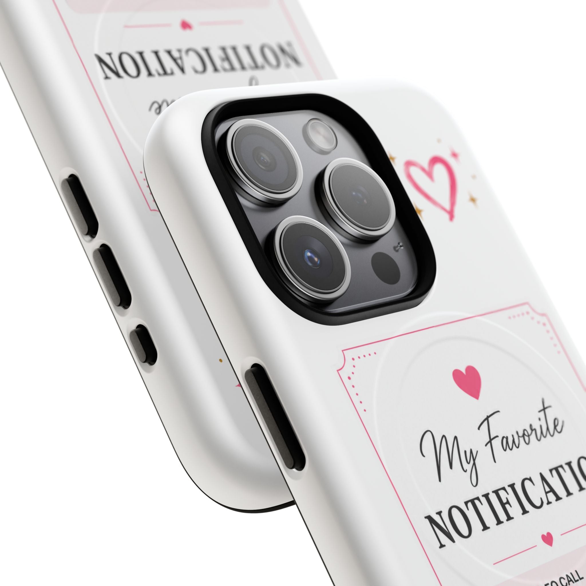 My Favorite Notification phone case | Cute heart video call design