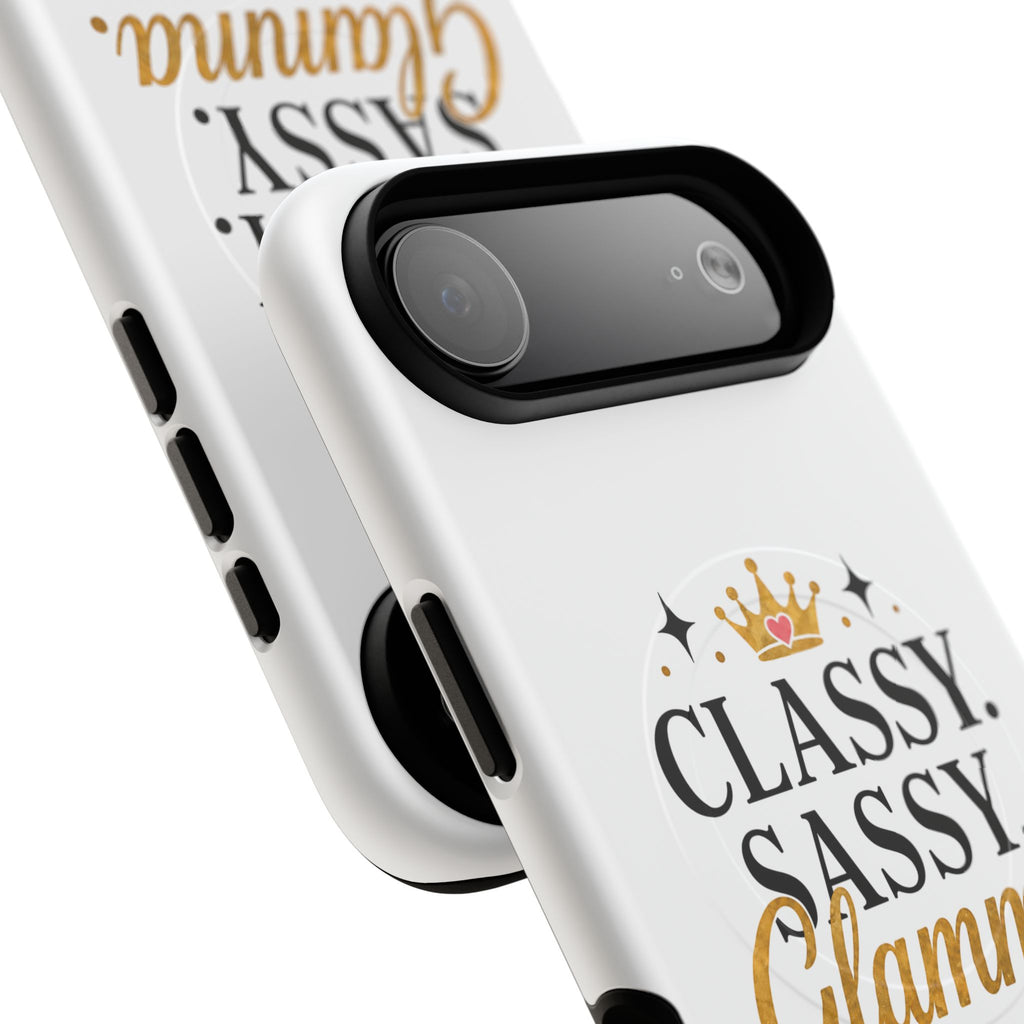 Phone Case — “Classy. Sassy. Glamma.” Magnetic Tough Protective Cover