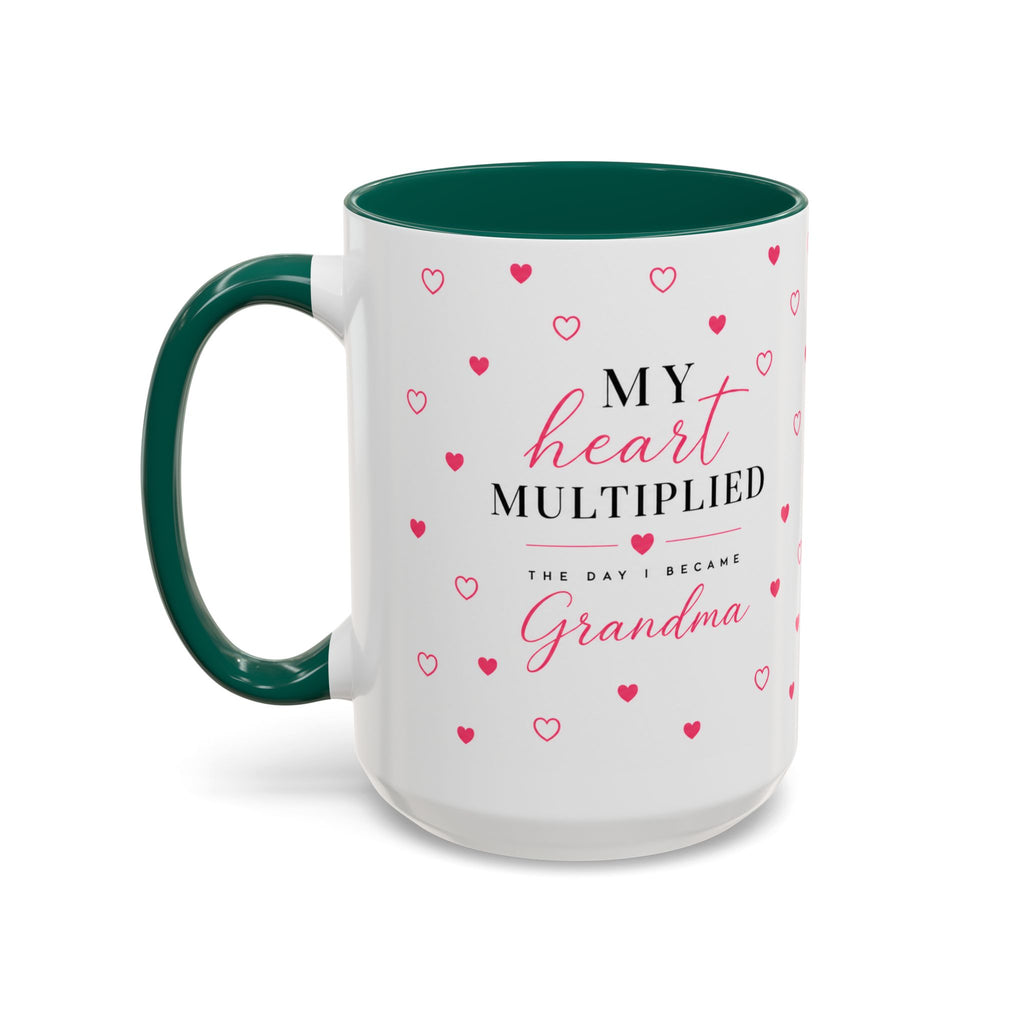 My Heart Multiplied Grandma Mug | 11oz or 15oz Ceramic