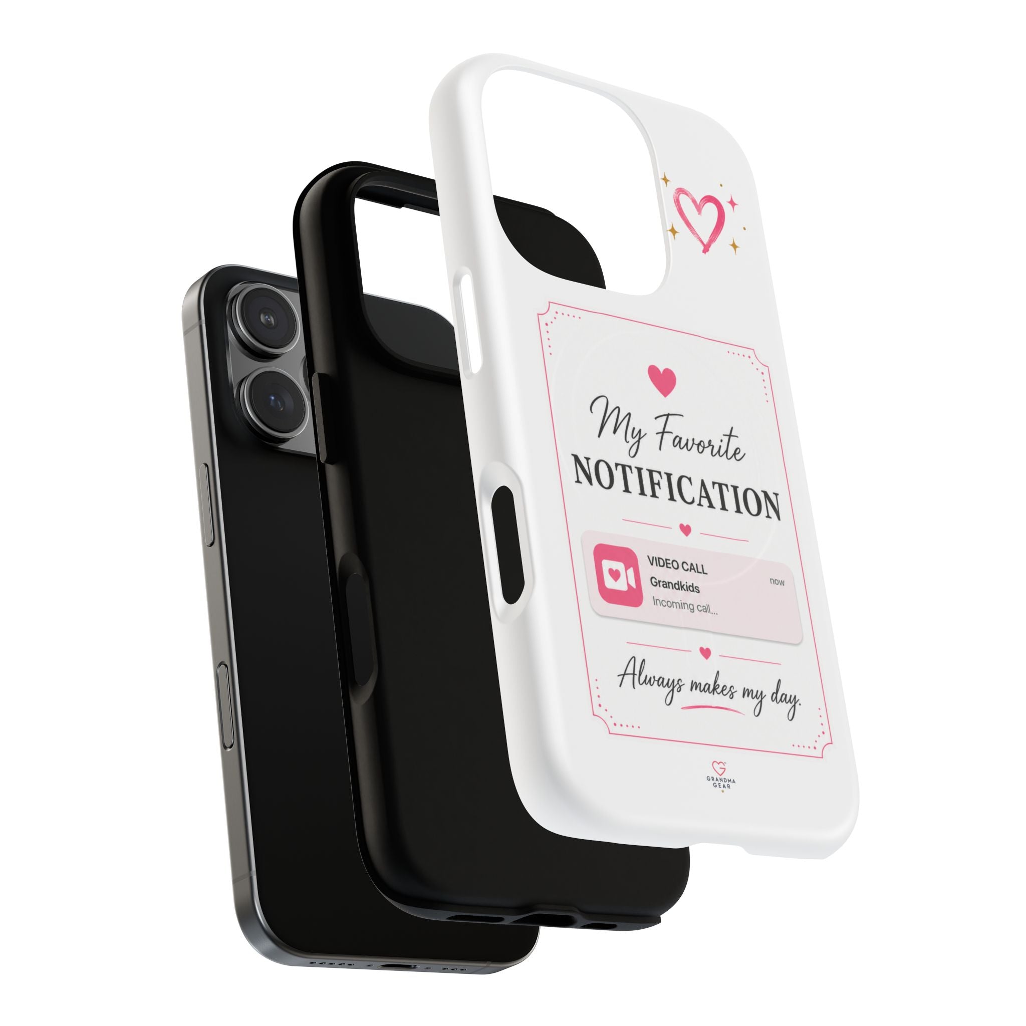 My Favorite Notification phone case | Cute heart video call design