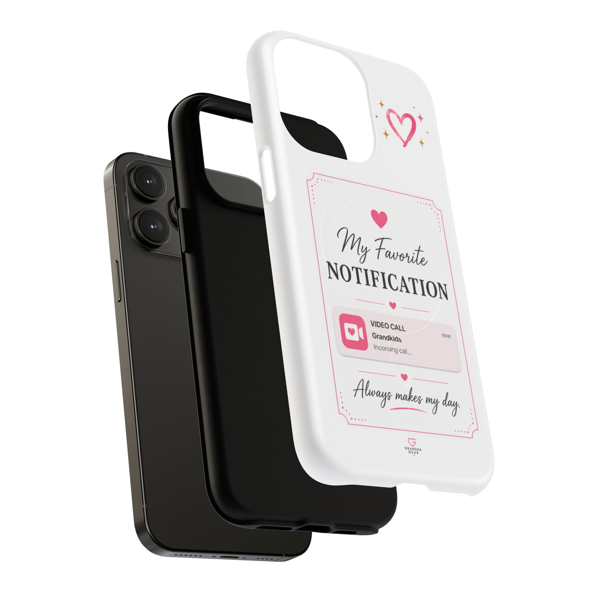 My Favorite Notification phone case | Cute heart video call design