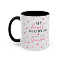 My Heart Multiplied Grandma Mug | 11oz or 15oz Ceramic