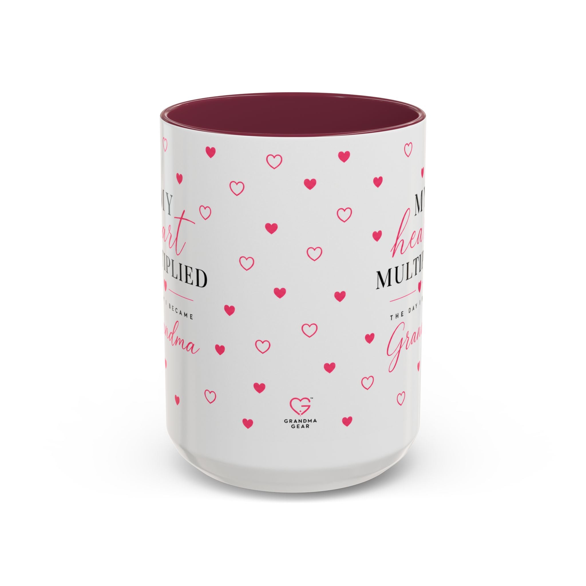 My Heart Multiplied Grandma Mug | 11oz or 15oz Ceramic