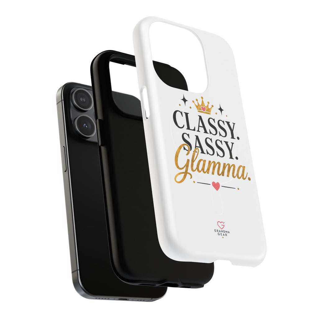 Phone Case — “Classy. Sassy. Glamma.” Magnetic Tough Protective Cover