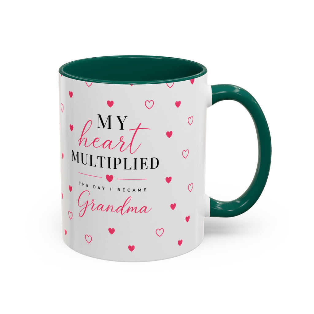 My Heart Multiplied Grandma Mug | 11oz or 15oz Ceramic