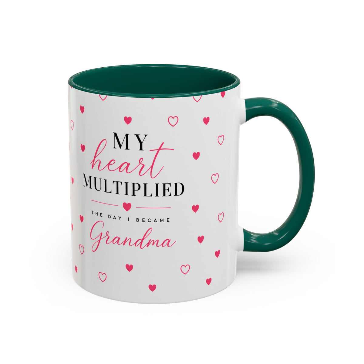 My Heart Multiplied Grandma Mug | 11oz or 15oz Ceramic