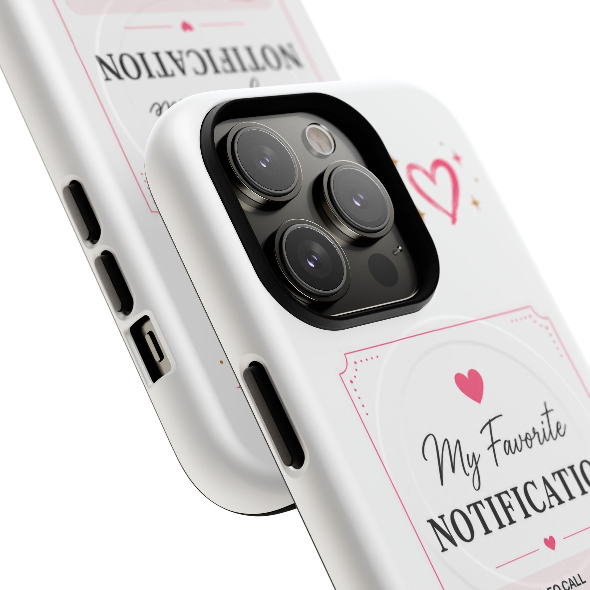 My Favorite Notification phone case | Cute heart video call design