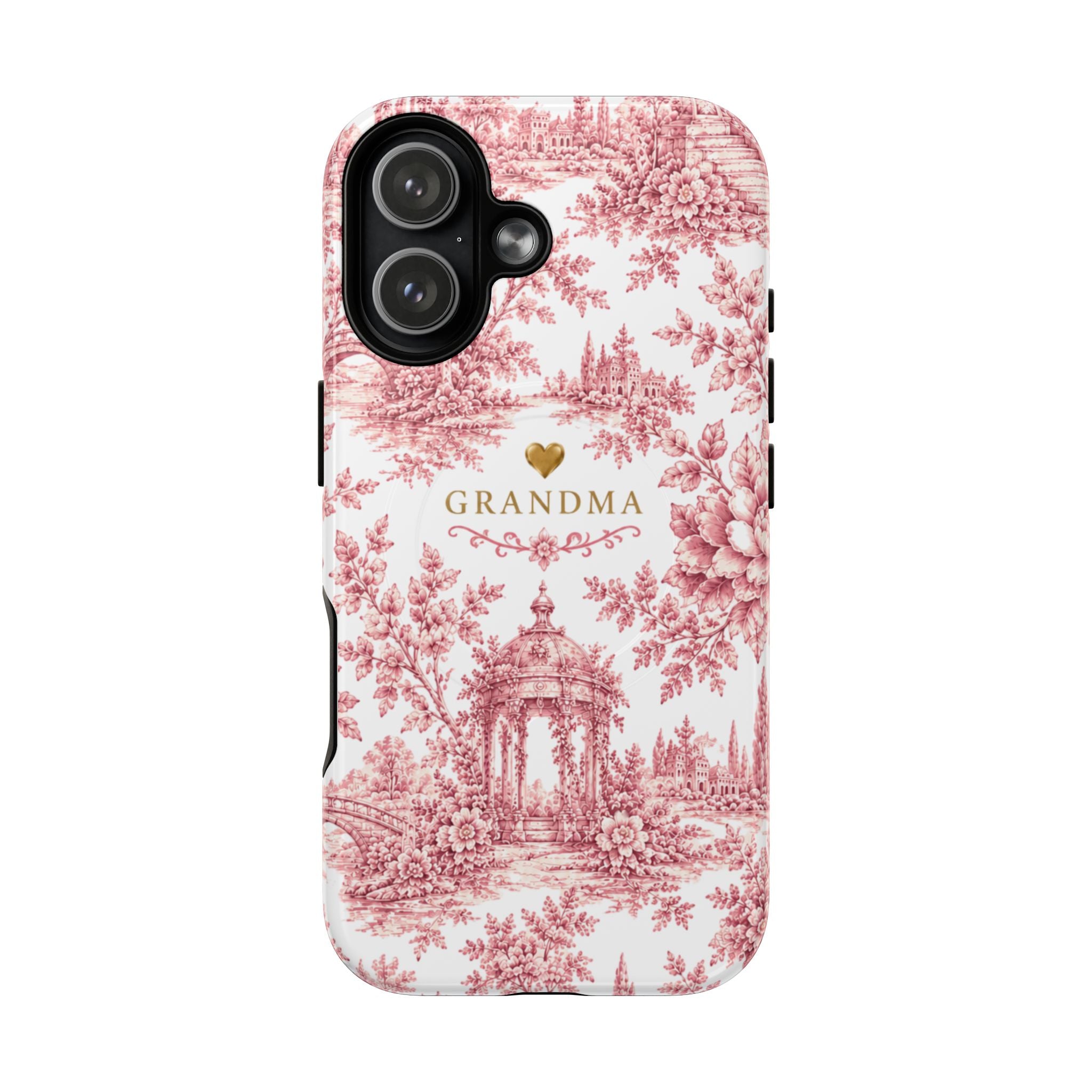Grandma Floral Phone Case — Tough Magnetic Protective Case