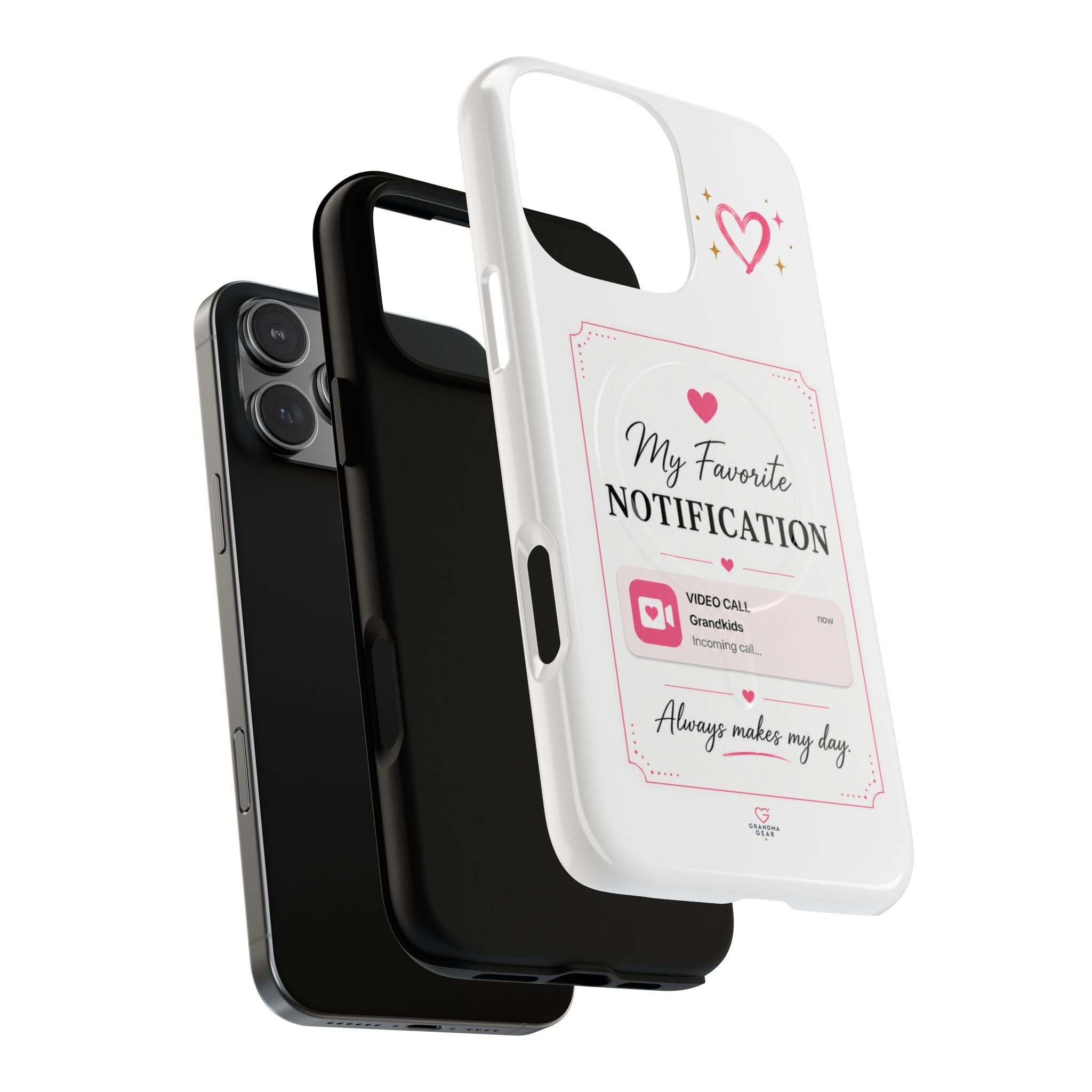 My Favorite Notification phone case | Cute heart video call design