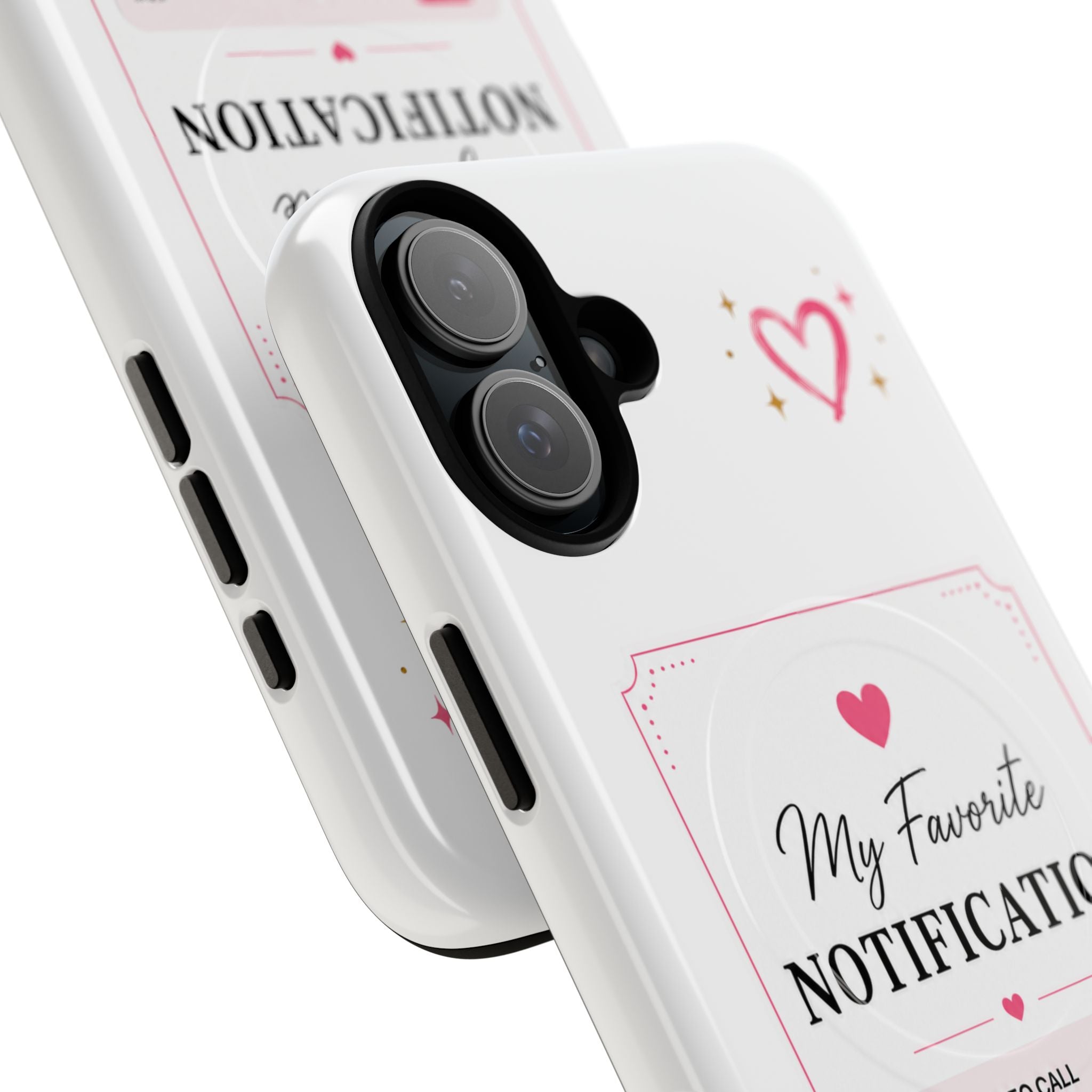 My Favorite Notification phone case | Cute heart video call design